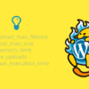 upload-max-file-size wordpress