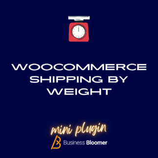 WooCommerce Shipping By Weight Mini-Plugin
