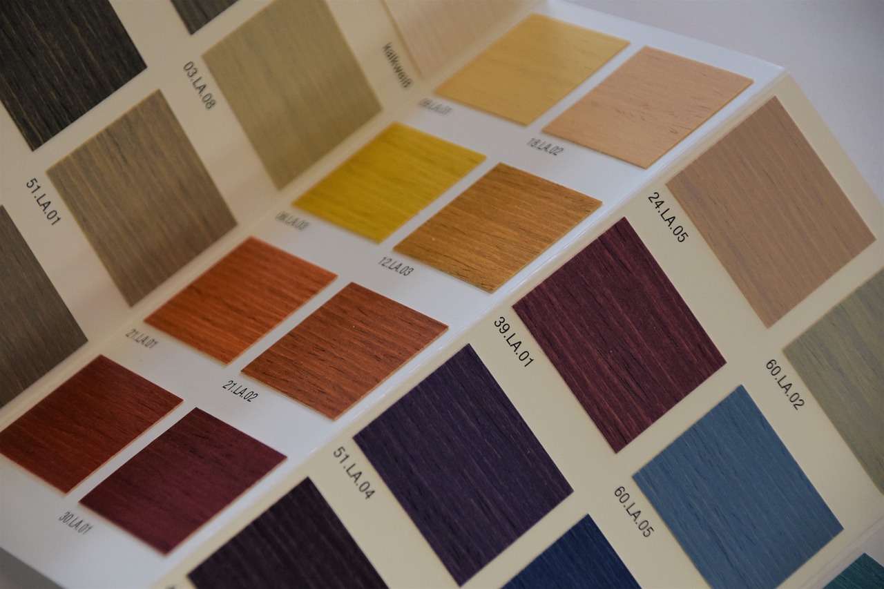 glaze, color fan, structure
