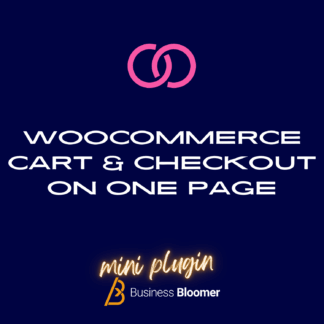 WooCommerce Cart & Checkout On One Page Mini-Plugin