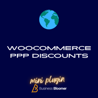 WooCommerce PPP Discounts Mini-Plugin